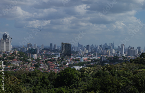 view of the city, Panama City panorama