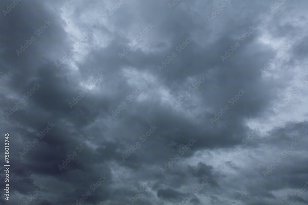 Dramatic dark sky and clouds. Cloudy sky background. Black sky before thunder storm and rain. Dramatic dark sky and clouds. Cloudy sky background. Black sky before thunder storm and rain.