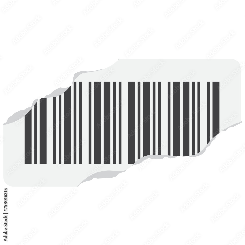 Barcode Sticker Vector Barcode Sticker Vector