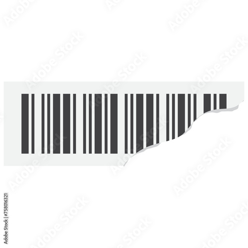 Barcode Sticker Vector