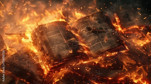 A Tale of Burning Scriptures and Binary Code