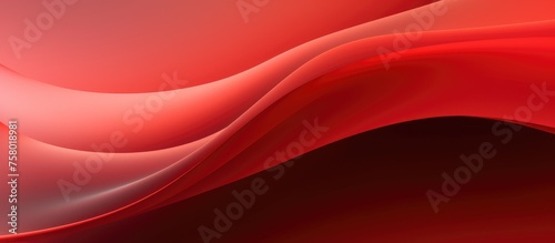 Red abstract background with gradient for brand book.