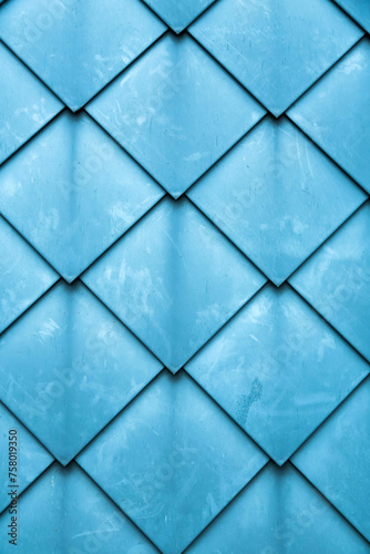 Diamond shaped fish scale t...
