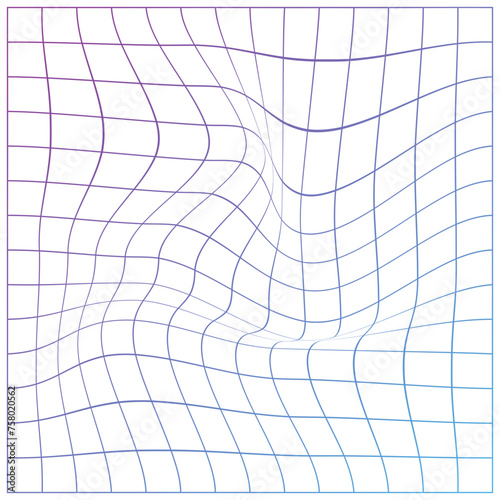 Grid Destorted Gradient