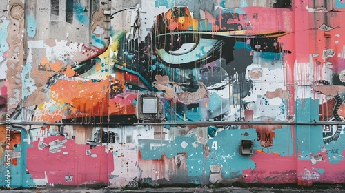 Exploring the Vibrant Complexity of Urban Street Art and Graffiti