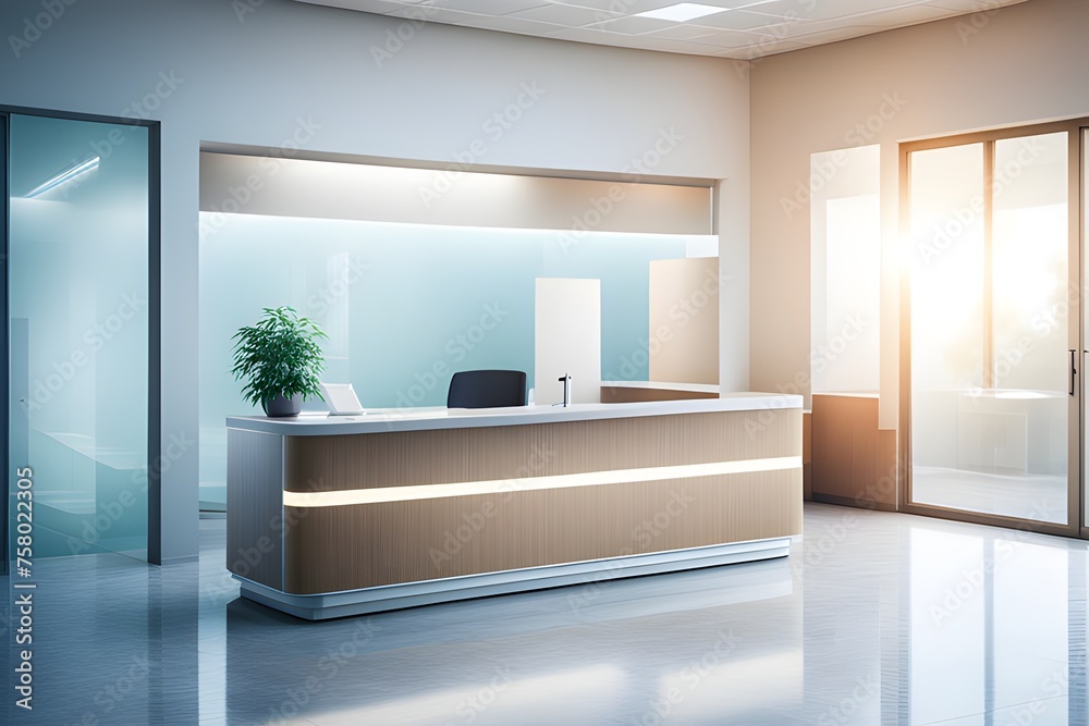 abstract blurred clinic interior abstract blurred clinic interior