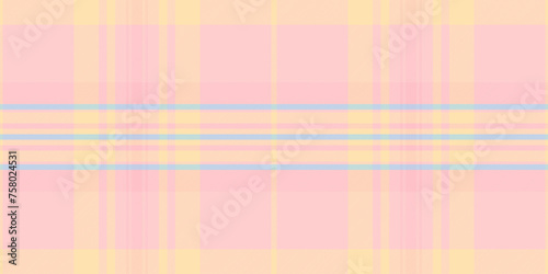 Stripped fabric pattern background, canadian plaid tartan vector. Chinese new year seamless textile check texture in light and moccasin colors.