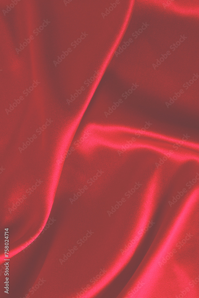 Red silk or satin luxury fabric texture can use as abstract background. Top view. Red silk or satin luxury fabric texture can use as abstract background. Top view.