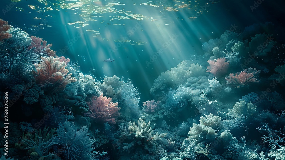 Beneath the waves, a coral reef is mapped in stunning detail by an underwater drone Beneath the waves, a coral reef is mapped in stunning detail by an underwater drone