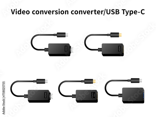 映像変換コンバーター/USB Type-C