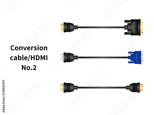 変換ケーブル/HDMI No.2