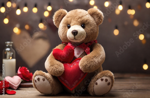 teddy bear with heart © jolly_photo