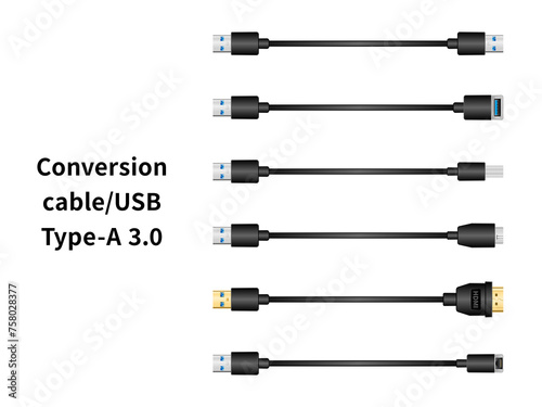 変換ケーブル/USB Type-A 3.0