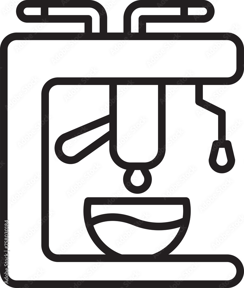 Coffee Machine Icon Coffee Machine Icon