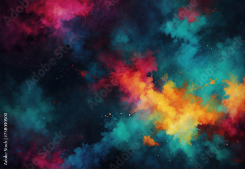 Colorful Clouds Abstract Background, Abstract Smoke Background.