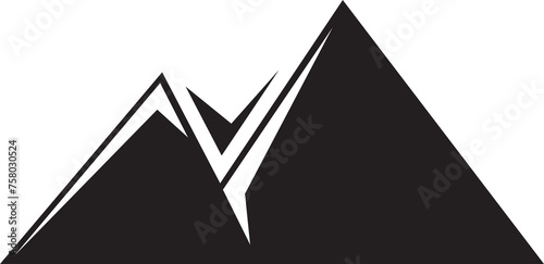 Mountain Silhouette Illustration 