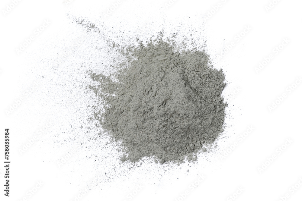 Dolomite Powder for Agriculture Industry isolated on white background Dolomite Powder for Agriculture Industry isolated on white background