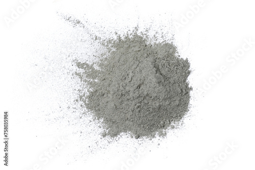 Dolomite Powder for Agriculture Industry isolated on white background photo