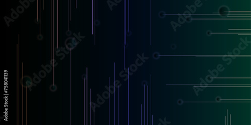 Music animation data green network line blue science tech texture lines futuristic business art glow 