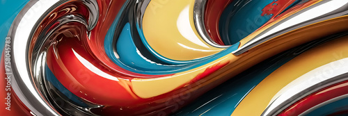 Chrome Color Background Wallpaper