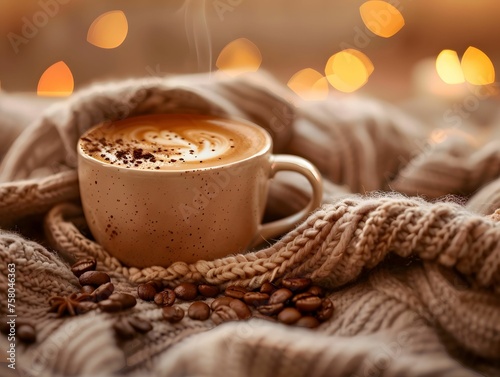 Morning coffee aroma awakening senses