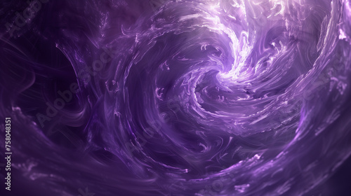Dynamic purple swirl digital artwork representing energy and motion. © connel_design