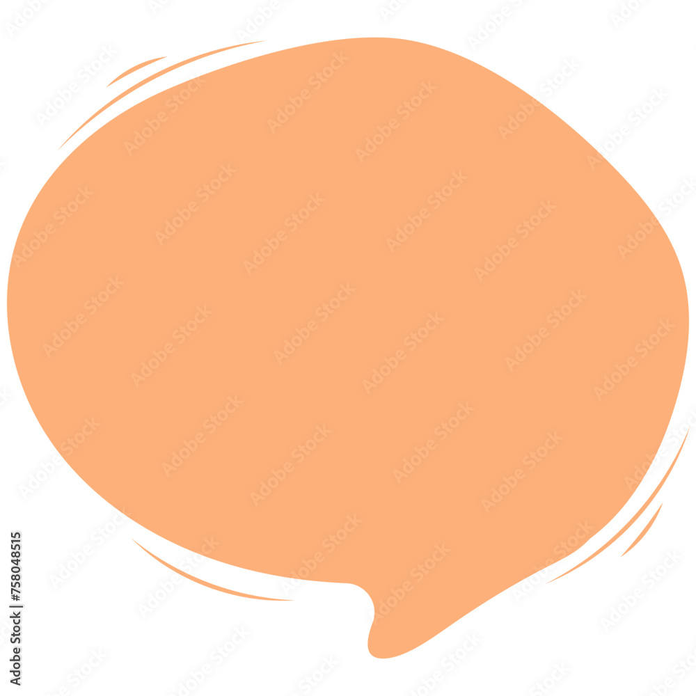 Bubble Chat Shape Bubble Chat Shape