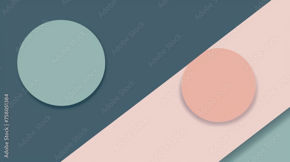 Geometric Shapes in Pastel Abstract Background: Soft and Colorful Design Geometric Shapes in Pastel Abstract Background: Soft and Colorful Design