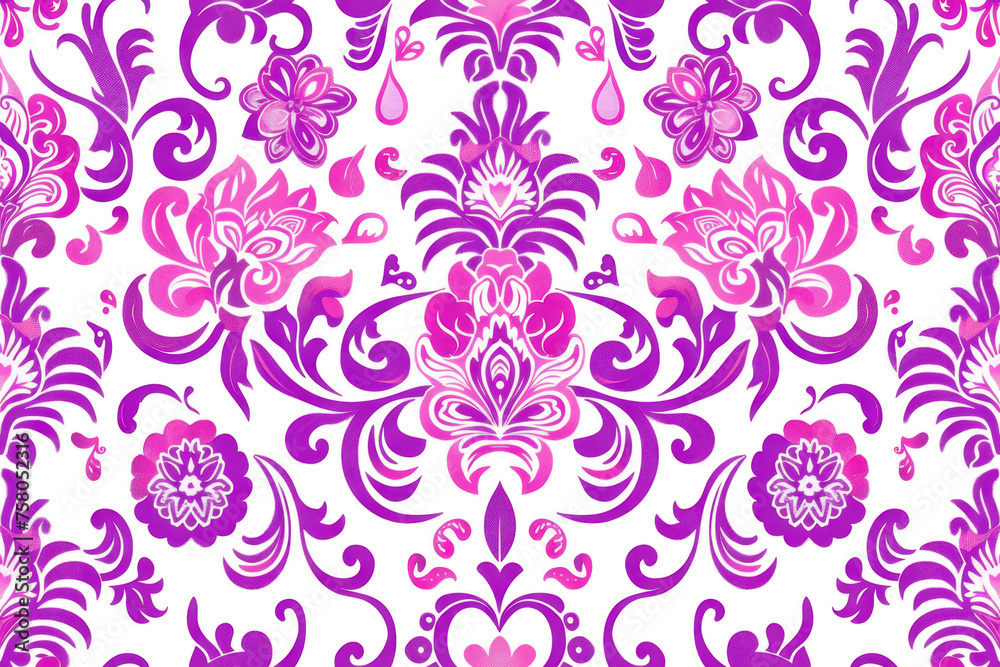 woman Indonesian Batik Motifs, Seamless, inspired design ,seamless repeating pattern.