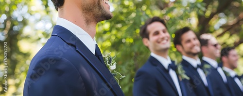 Groomsmen antics friendship and fun