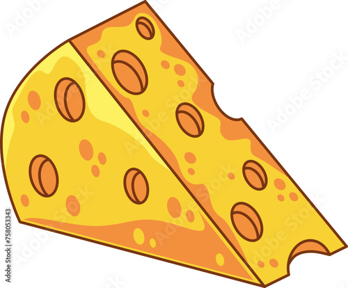 Sweet Cheese Illustration