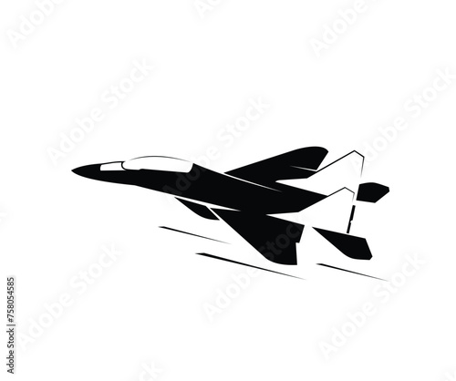 Silhouette Jet Logo Images