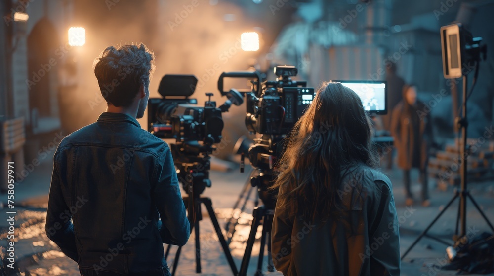 Fototapeta premium A luxury brand launching a high-end content marketing campaign