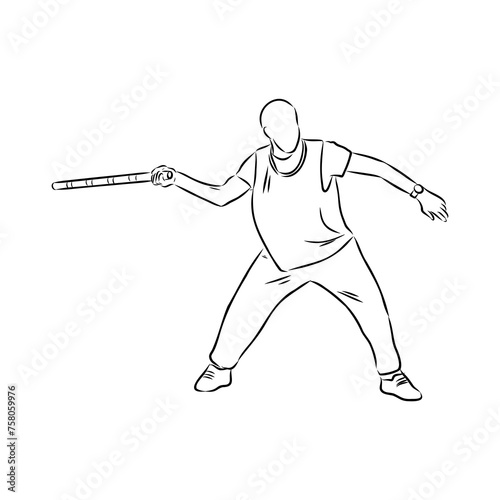 play skittles game Vector Template for poster of Sport competition or Tournament.