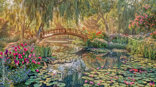 Monet's garden in France