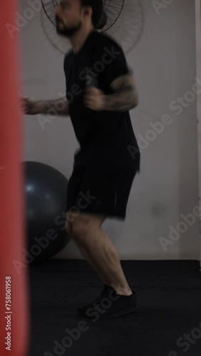person with jump rope