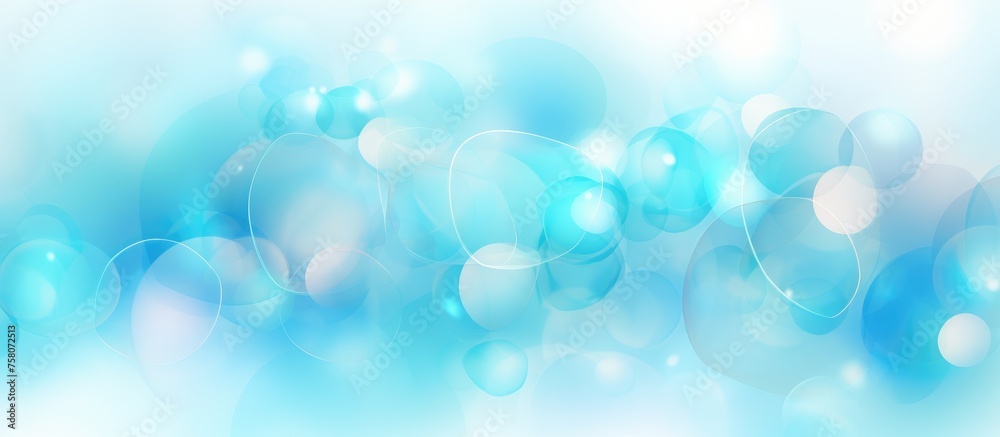 Glossy bokeh pattern in light blue tones with elegant abstract design for business branding. Glossy bokeh pattern in light blue tones with elegant abstract design for business branding.