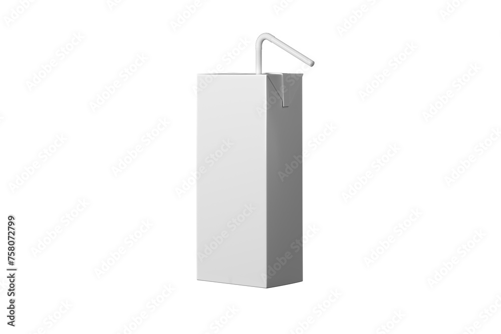 Juice pack mock-up. Small box on cutout background. Juice pack mock-up. Small box on cutout background.