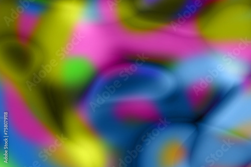 3d abstract background with light, glowing colorful curved patterns.