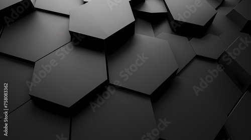 black 3d background wallpaper simple and modern