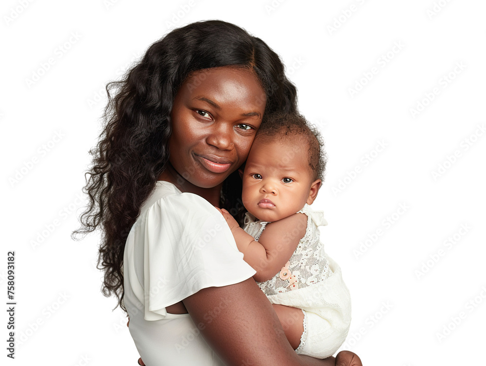 mother holding baby with love isolated on white background PNG mother holding baby with love isolated on white background PNG