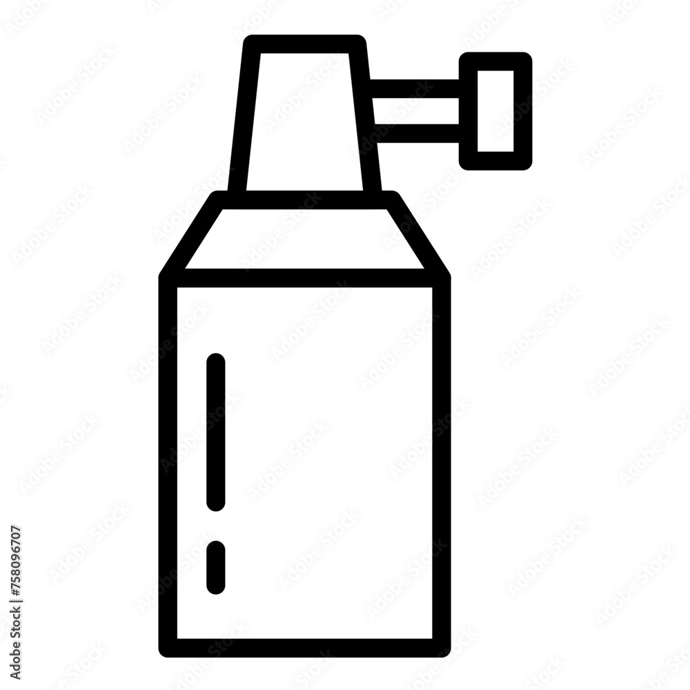 Vector Design Whipped Cream Dispenser Icon Style Vector Design Whipped Cream Dispenser Icon Style