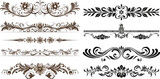 Calligraphic design elements divider