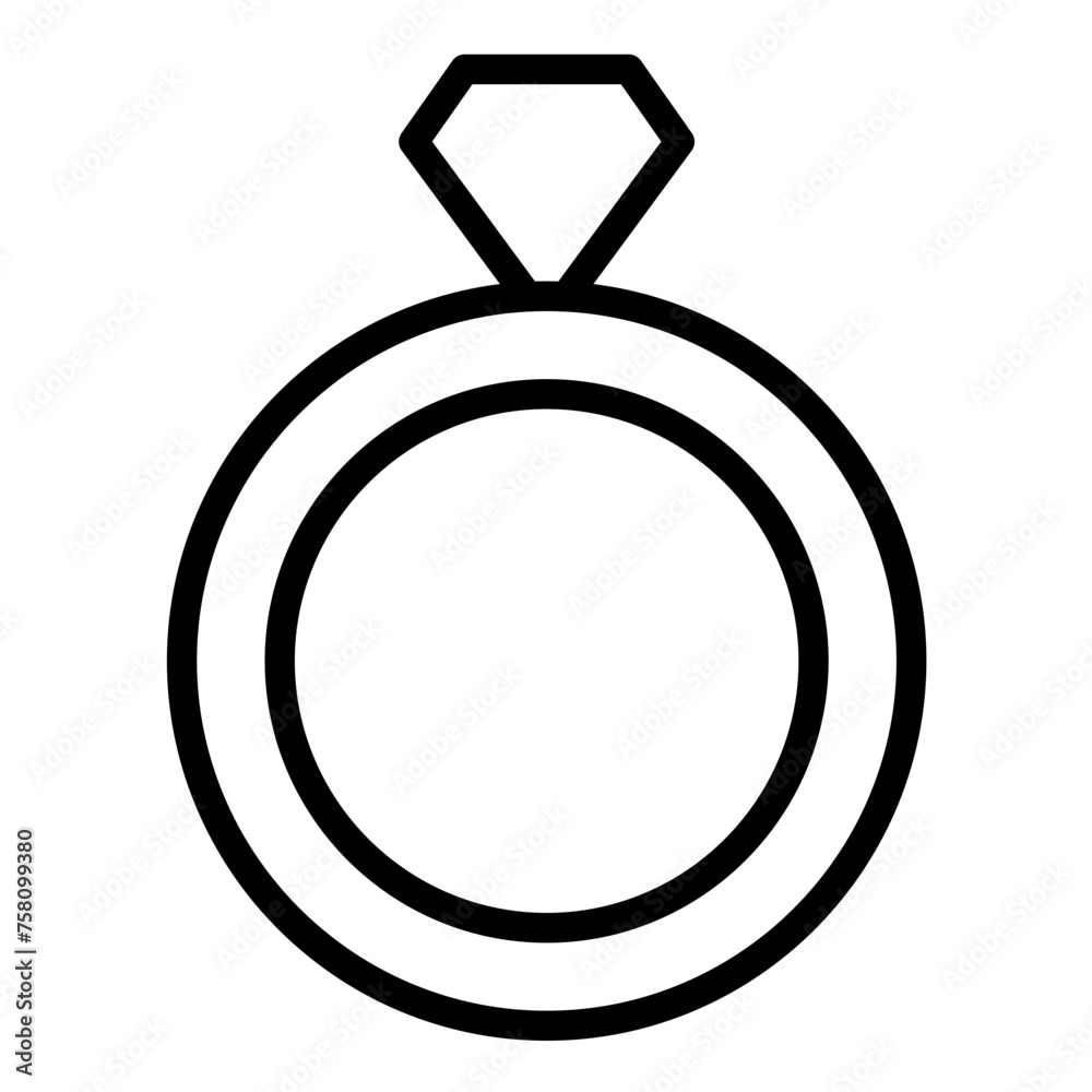 Vector Design Ring Icon Style Vector Design Ring Icon Style