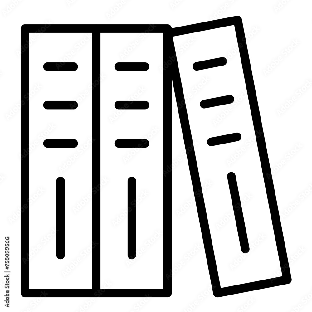 Vector Design Binder Icon Style Vector Design Binder Icon Style