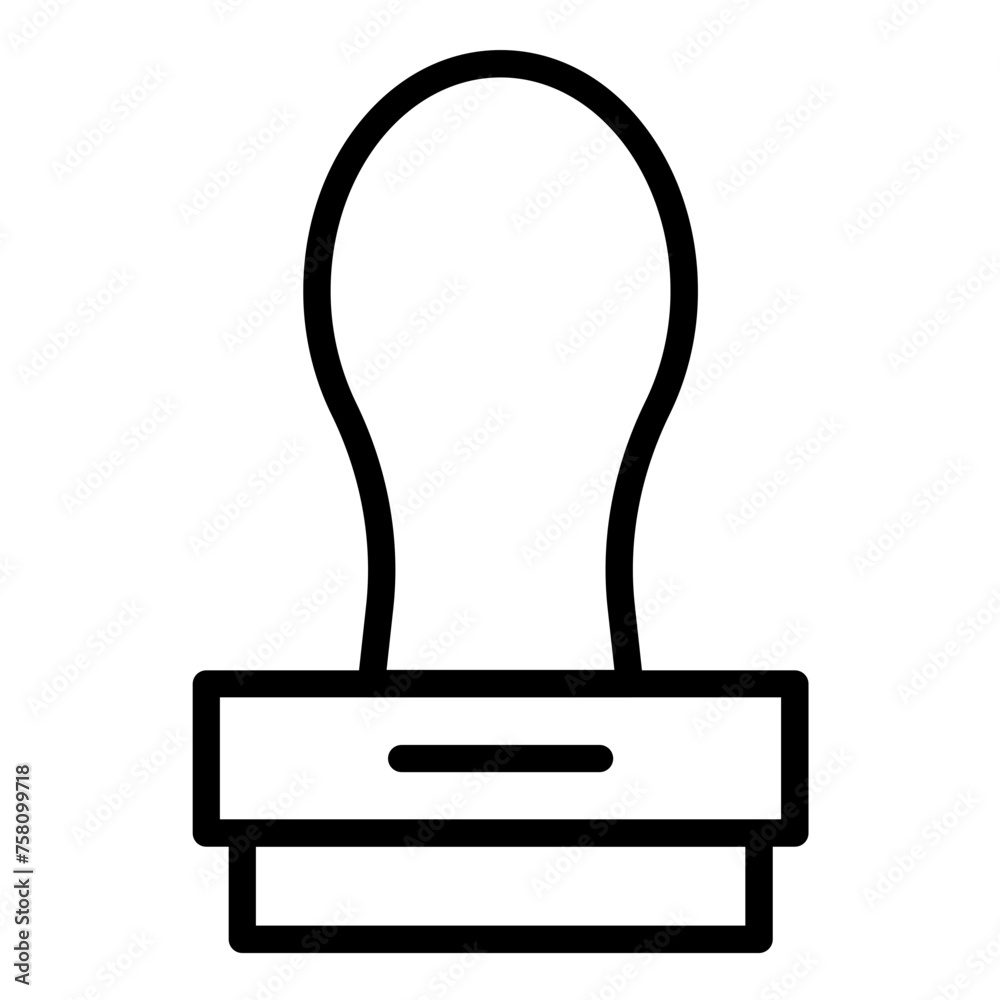 Vector Design Stamp Icon Style Vector Design Stamp Icon Style