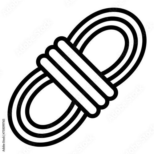 Vector Design Rope Icon Style
