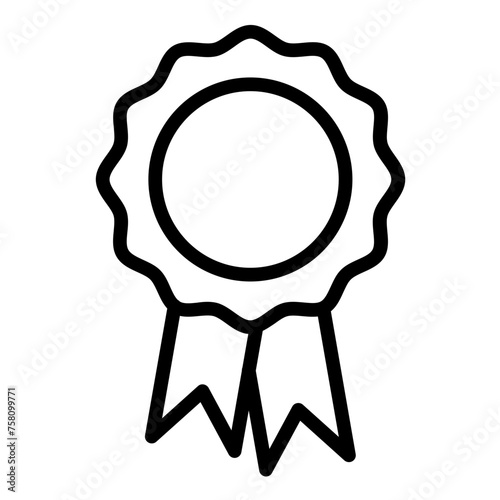 Vector Design Ribbon Icon Style