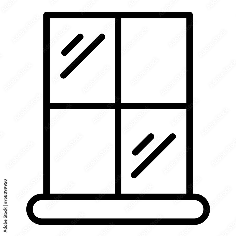 Vector Design Window Icon Style Vector Design Window Icon Style
