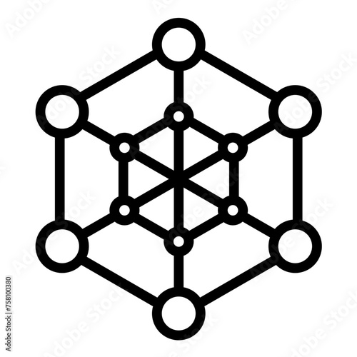 Vector Design Polymer Icon Style